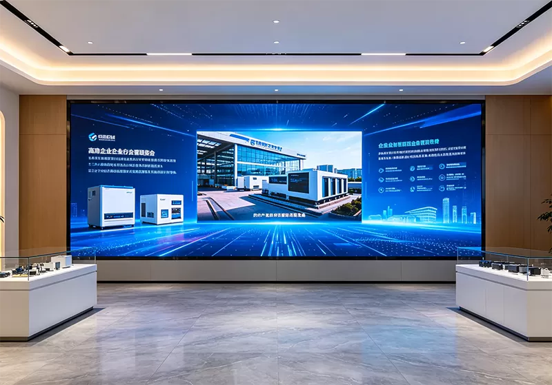 Indoor P4 LED display screen machine: magnetic suction simple box workshop assembly (A)
